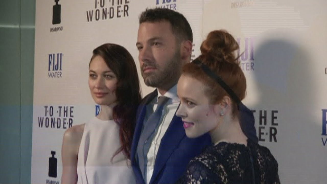 Ben Affleck and Rachel McAdams attend the premiere of their latest film, To the Wonder