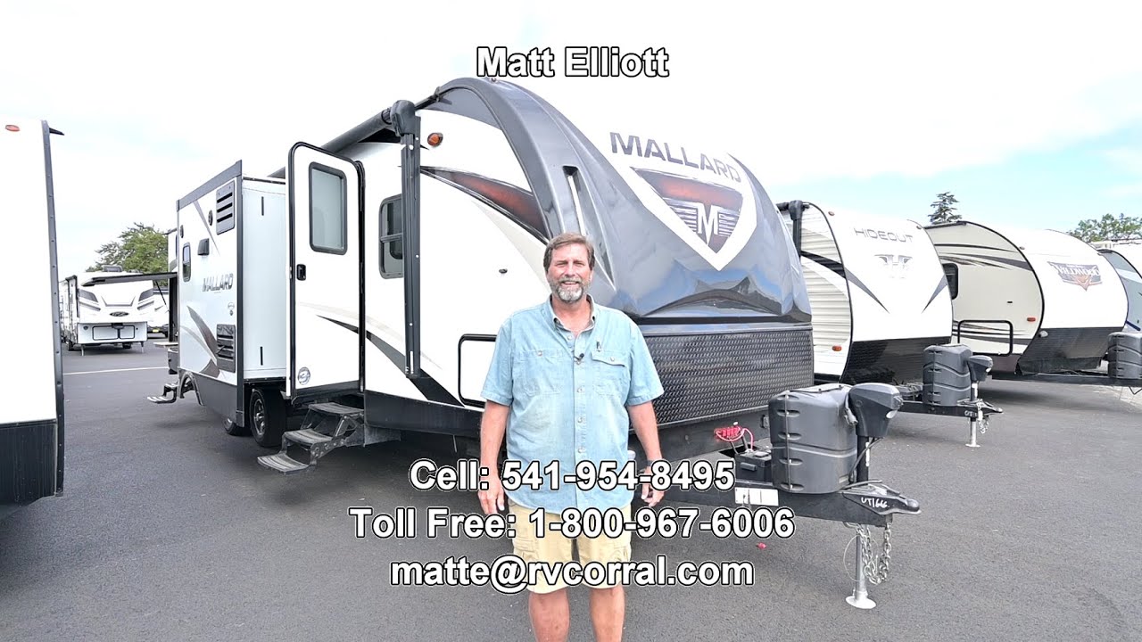The RV Corral 2019 Heartland Mallard M33 Stock # UT1666