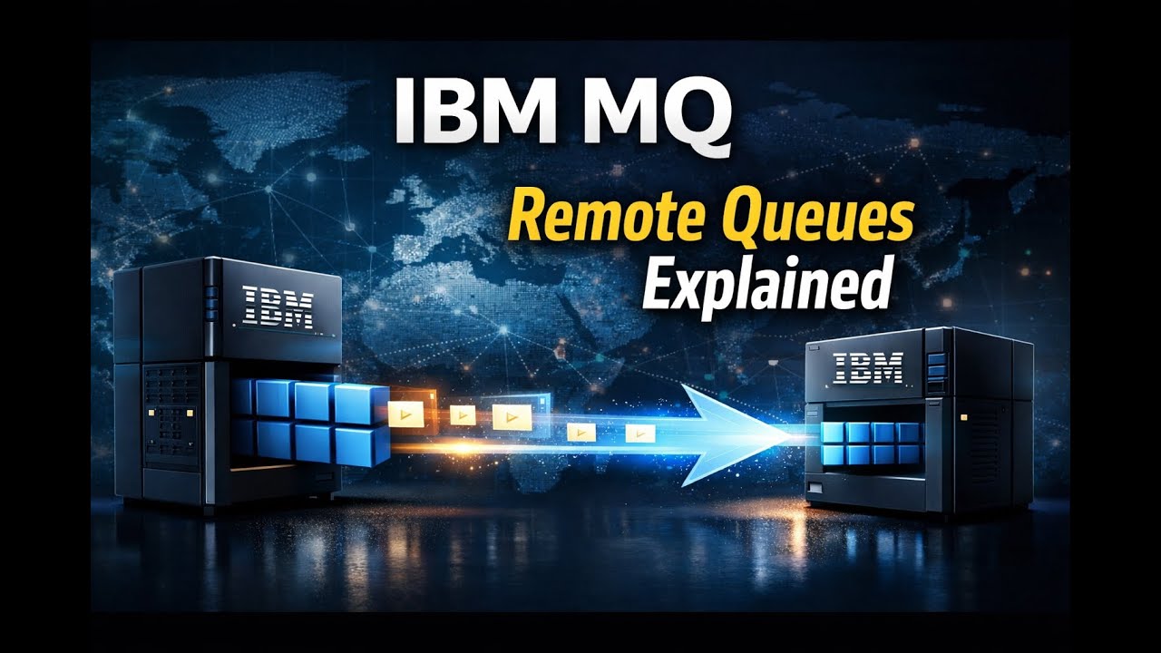 IBM MQ - Remote Queue #mqm #websphere #weblogic #middleware #applicationserver #udemy #coursera