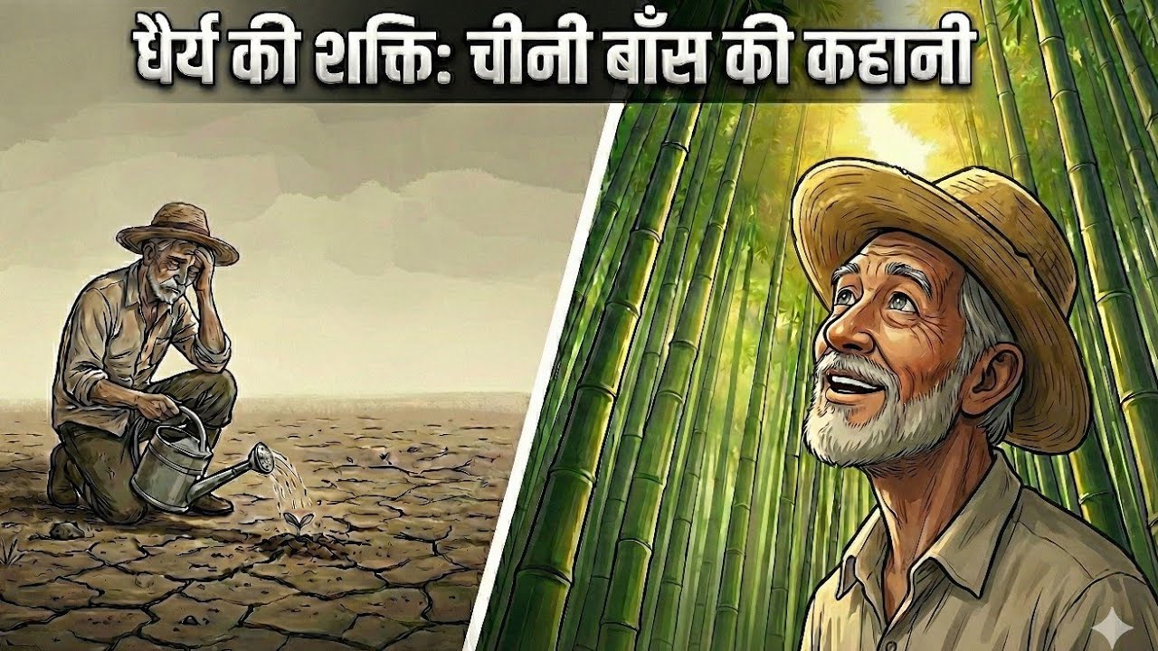 हार मानने से पहले ये सुन लो! | Chinese Bamboo Story | Motivational Hindi Story 