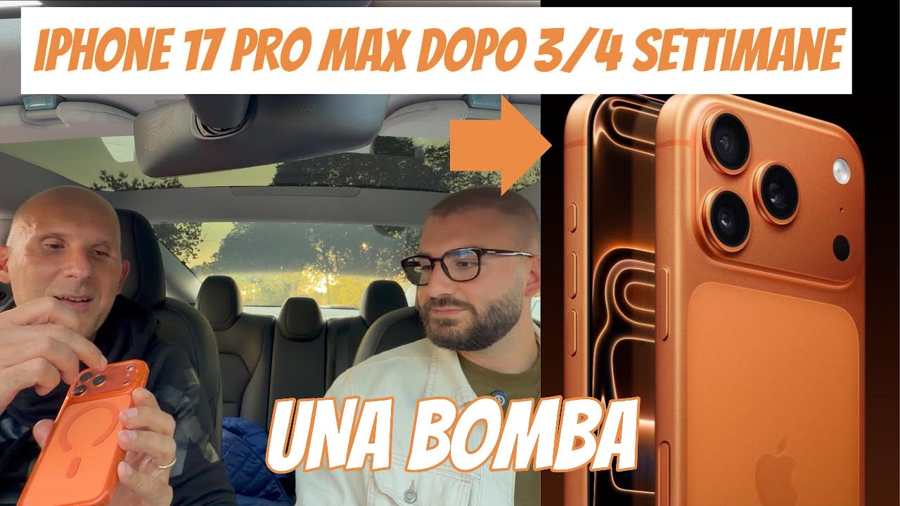 APPLE: IPHONE 17 PRO MAX DOPO 1 MESE DI UTILIZZO E CONCLUSIONI