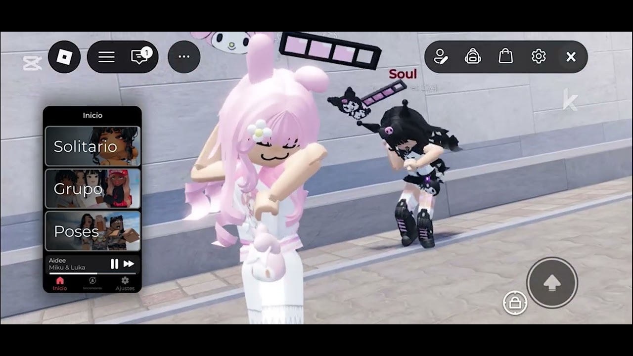 MMD Roblox My melody y Kuromi Baile!!! :D