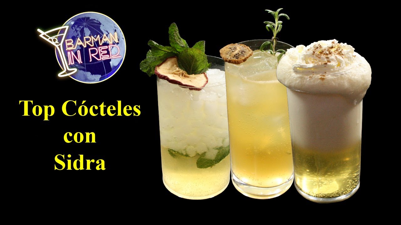 TOP CÓCTELES CON SIDRA