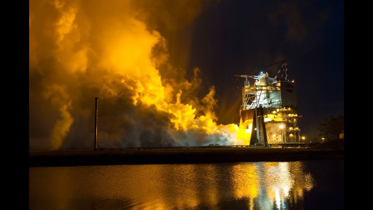 Space Launch System: RS-25 engine test compilation!