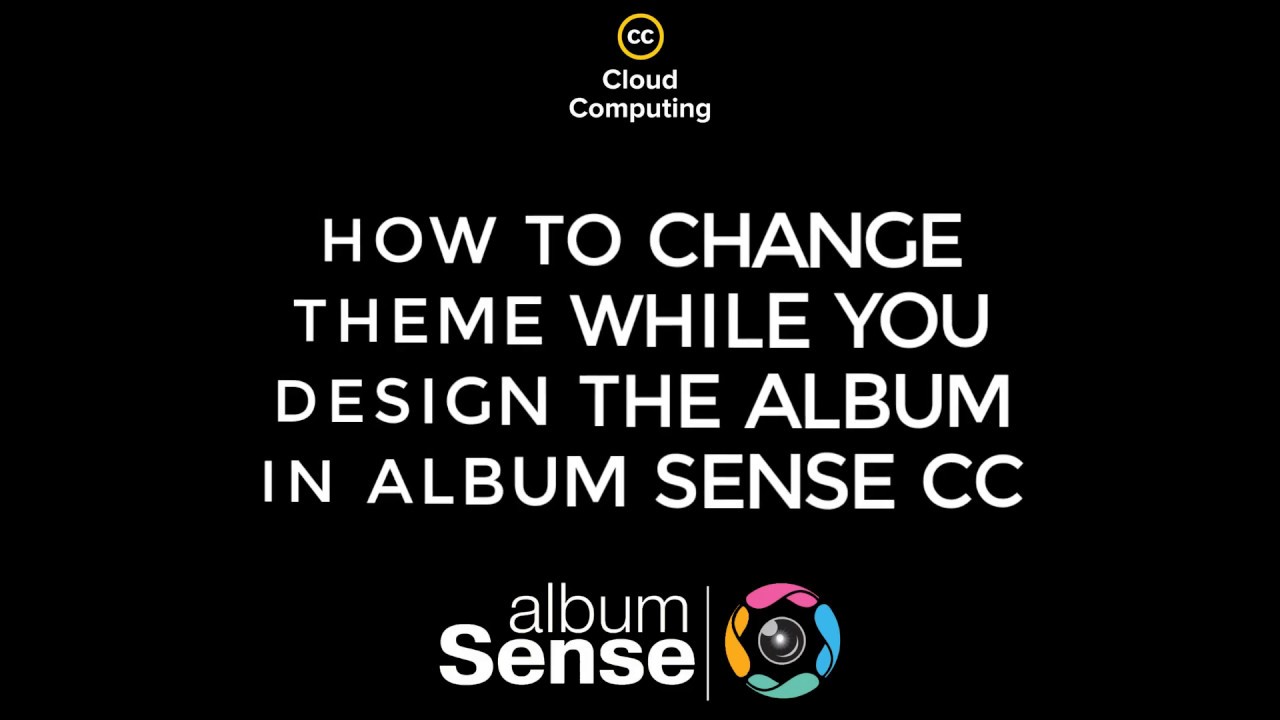 HOW TO CHANGE THEME WHILE YOU DESIGN THE ALBUM IN ALBUM SENSE CC