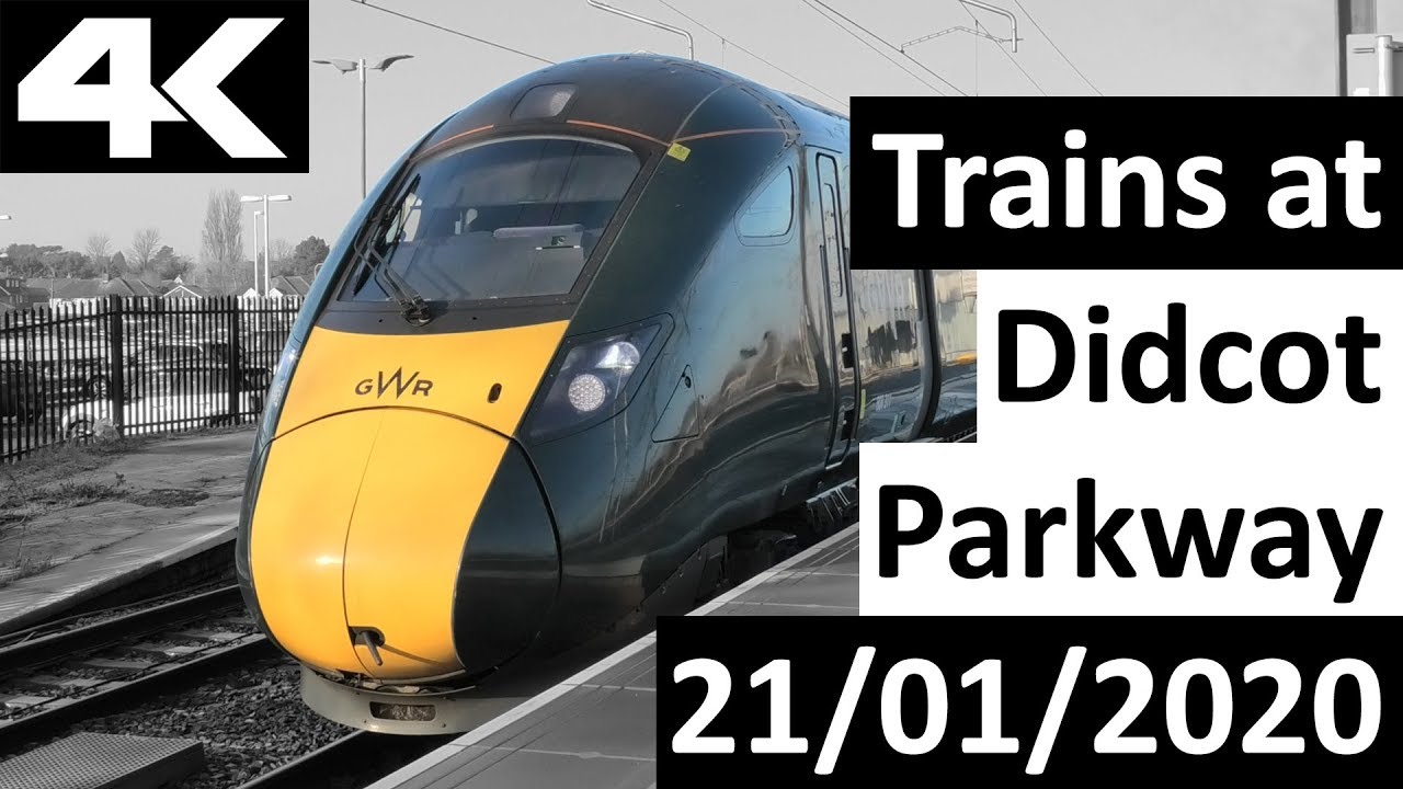 Trains at Didcot Parkway 21/01/2020
