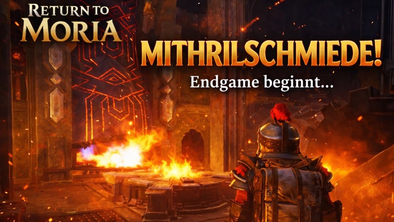 Die MITHRILSCHMIEDE ist fertig! 🔥 | Return to Moria#18
