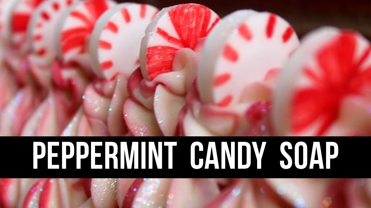 Peppermint Candies Soap ( + Cat Update ) | Royalty Soaps
