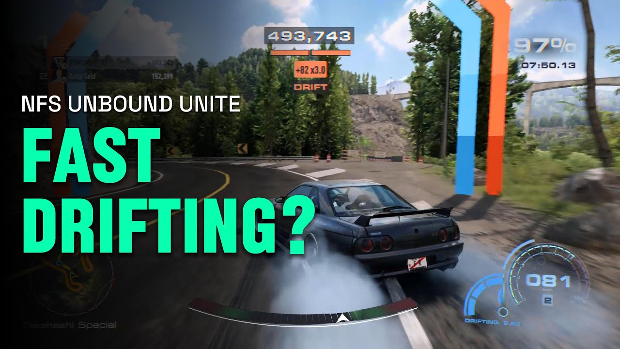 FAST DRIFTING ? | NFS UNBOUND UNITE