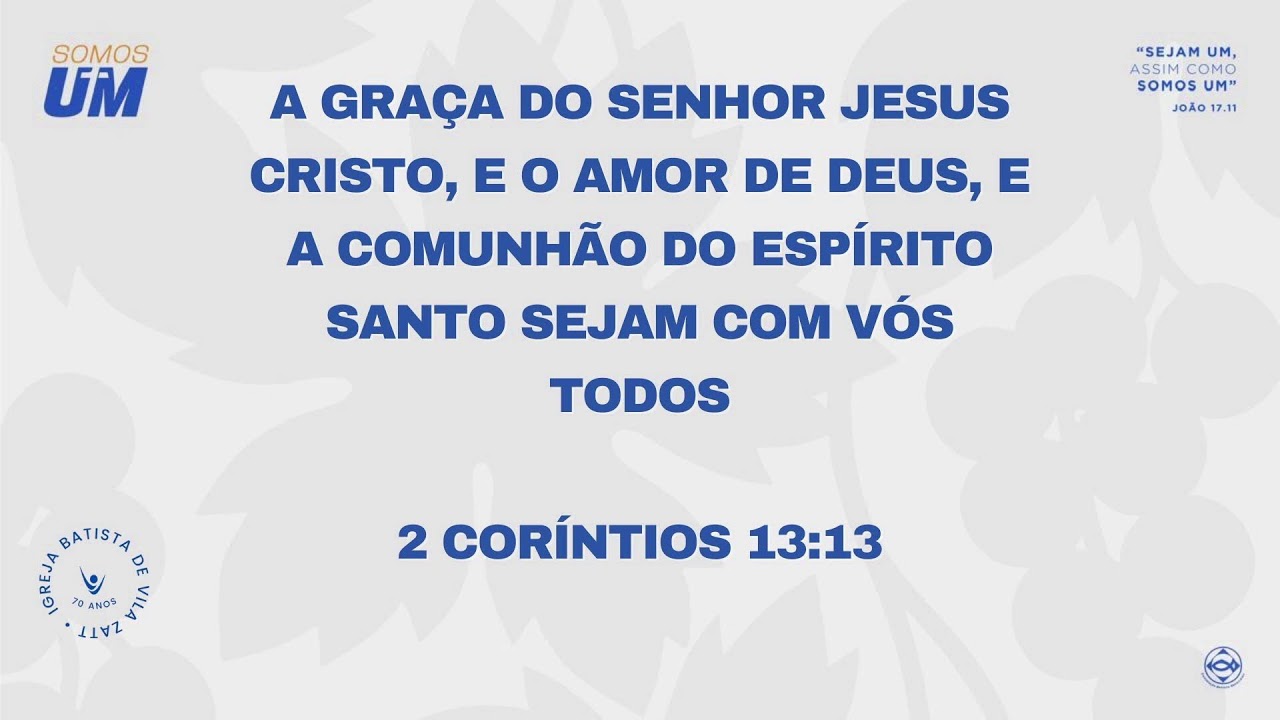 [AO VIVO] IBVZ | Culto da Noite 11-01-2026