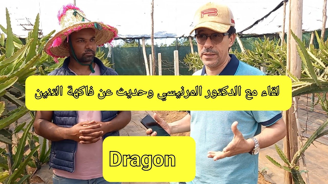 حديث مع الدكتور المرنيسي الخبير في علم التغدية حول فاكهة التنين Dragon fruit|Fruit de Dragon