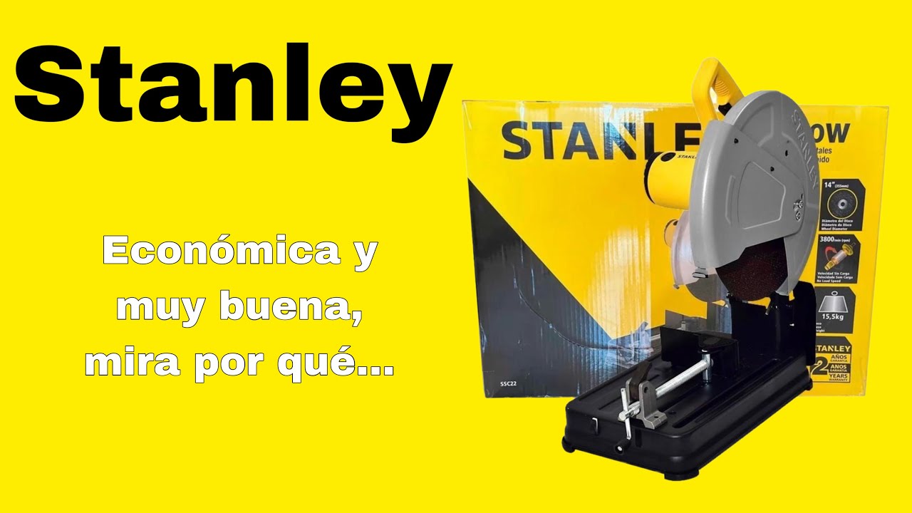 Cortadora para metal Stanley SSC22