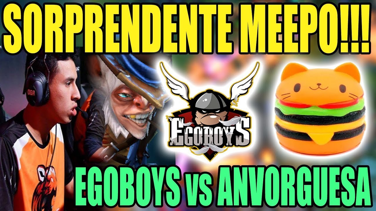 ANVORGUESA vs EGOBOYS - SORPRENDENTE MEEPO DE CHRIS BROWN - STARLADDER MINOR SA DOTA 2