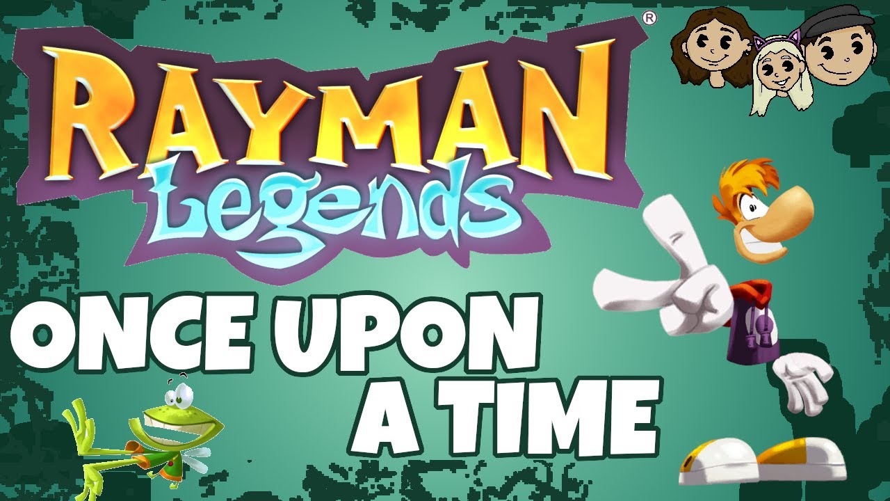 Rayman Legends Gameplay #1 : ONCE UPON A TIME | 3 Player Co-op
