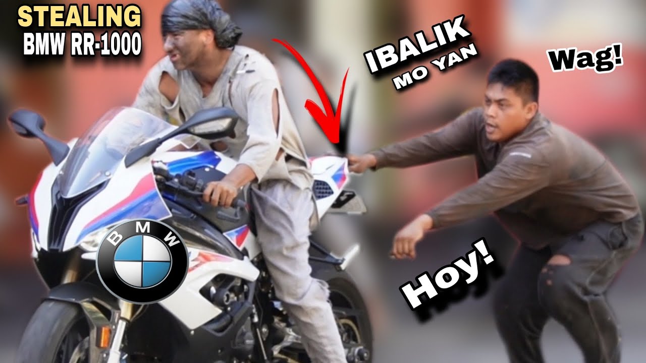 STEALING BMW RR-1000 BIG BIKE 