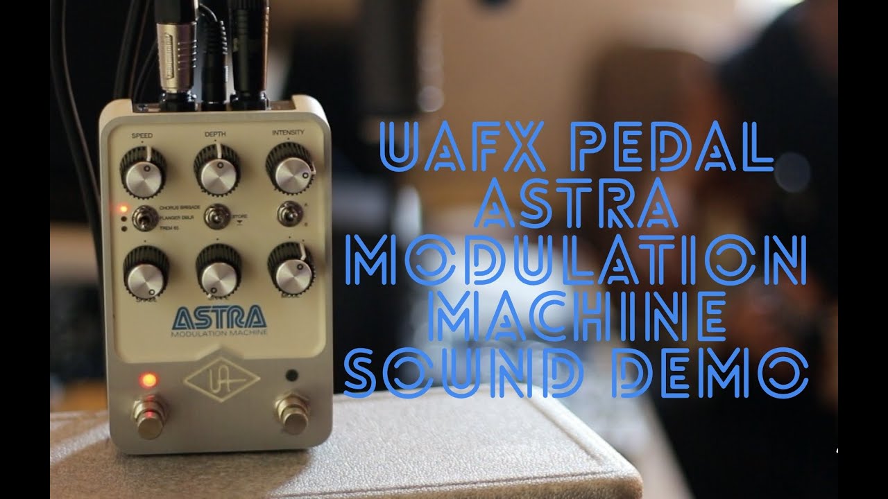 Universal Audio UAFX Pedal - Astra Modulation Machine