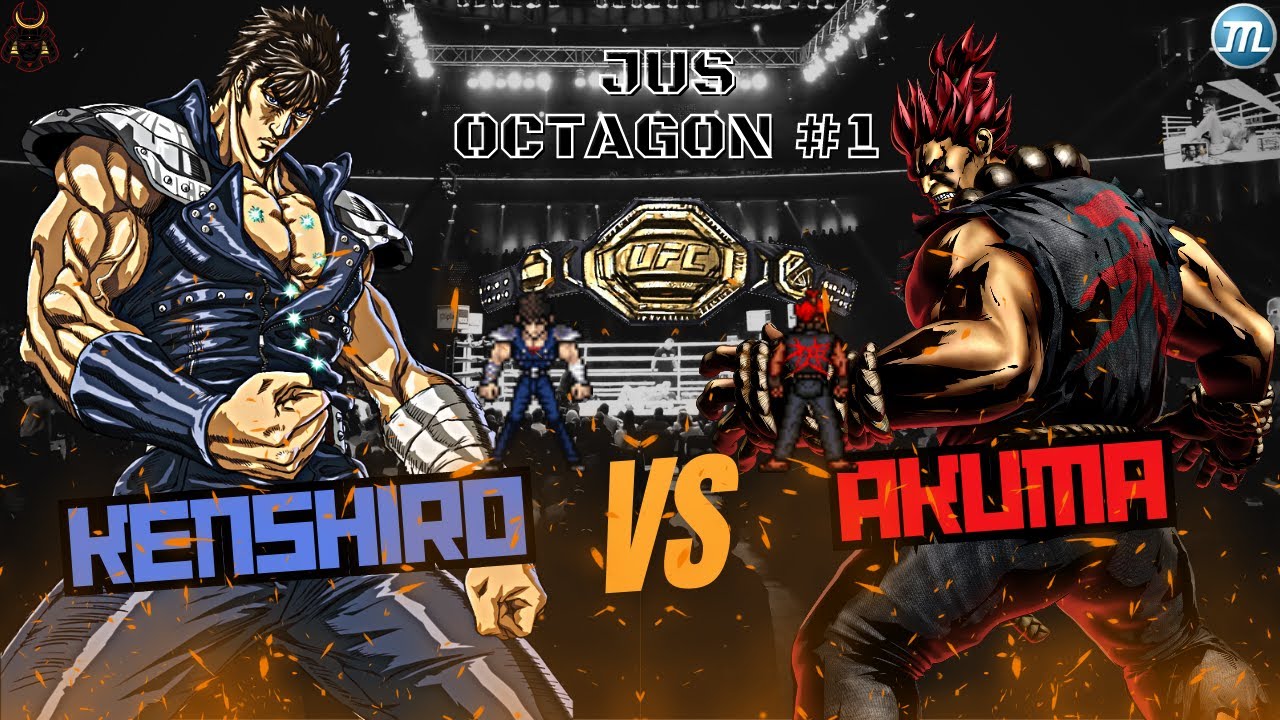 Kenshiro vs Akuma | JUS OCTAGON #1 | MUGEN