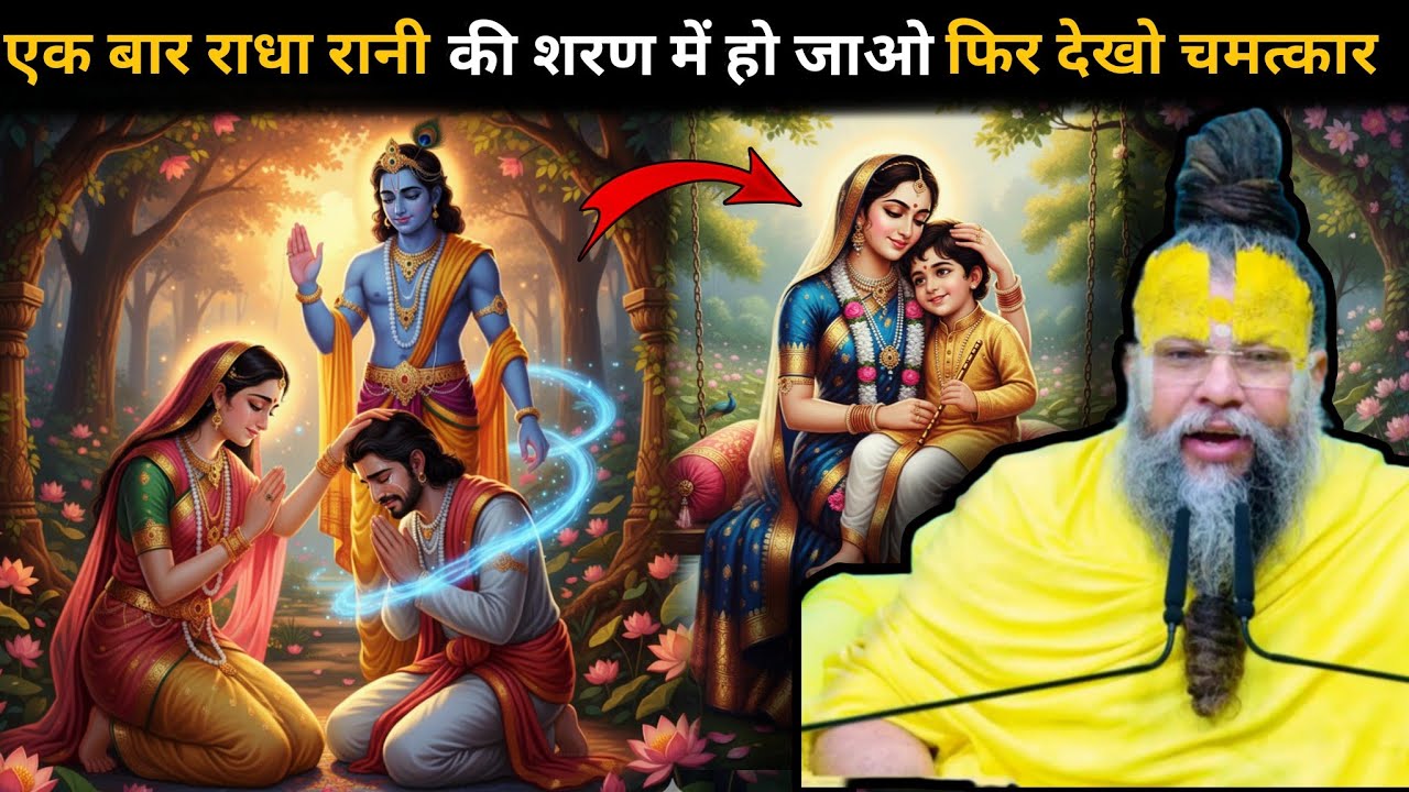 जो राधा रानी का भजन करता है उसे श्री कृष्ण क्या देते है आज ही जान लो 🤯 राधा रानी की शरण का चमत्कार