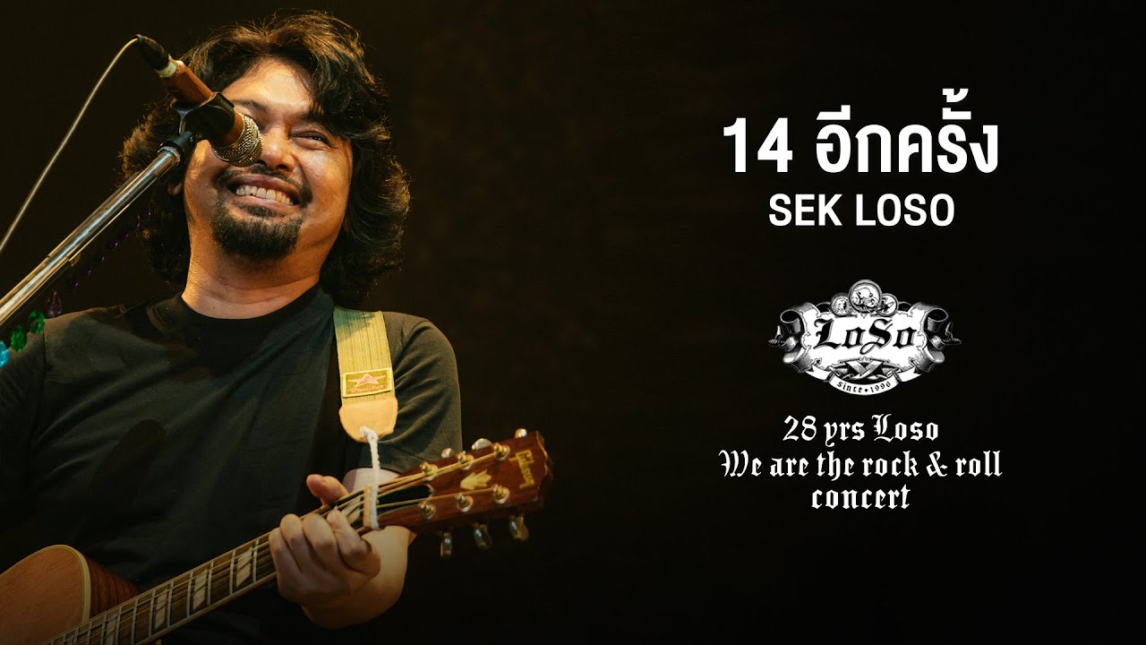 28 YRS LOSO CONCERT : 14 อีกครั้ง - SEK LOSO