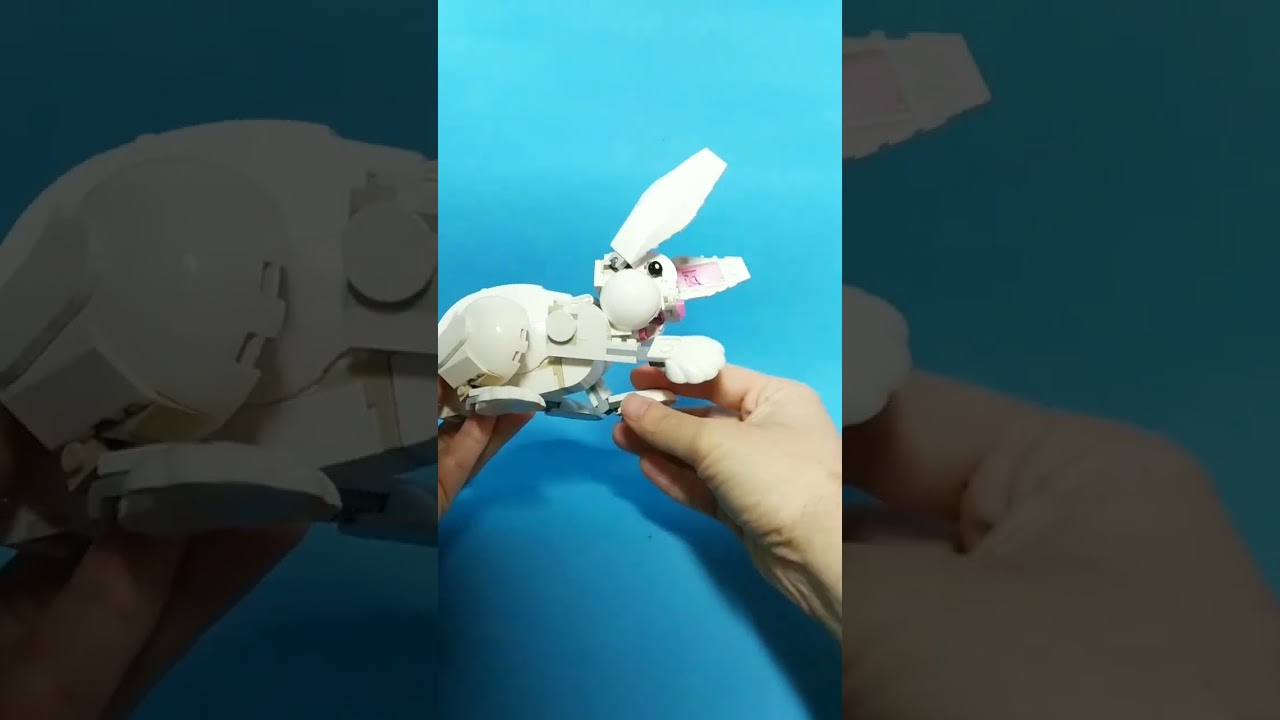 lego Creator 31133:  Rabbit transforms into a fish!