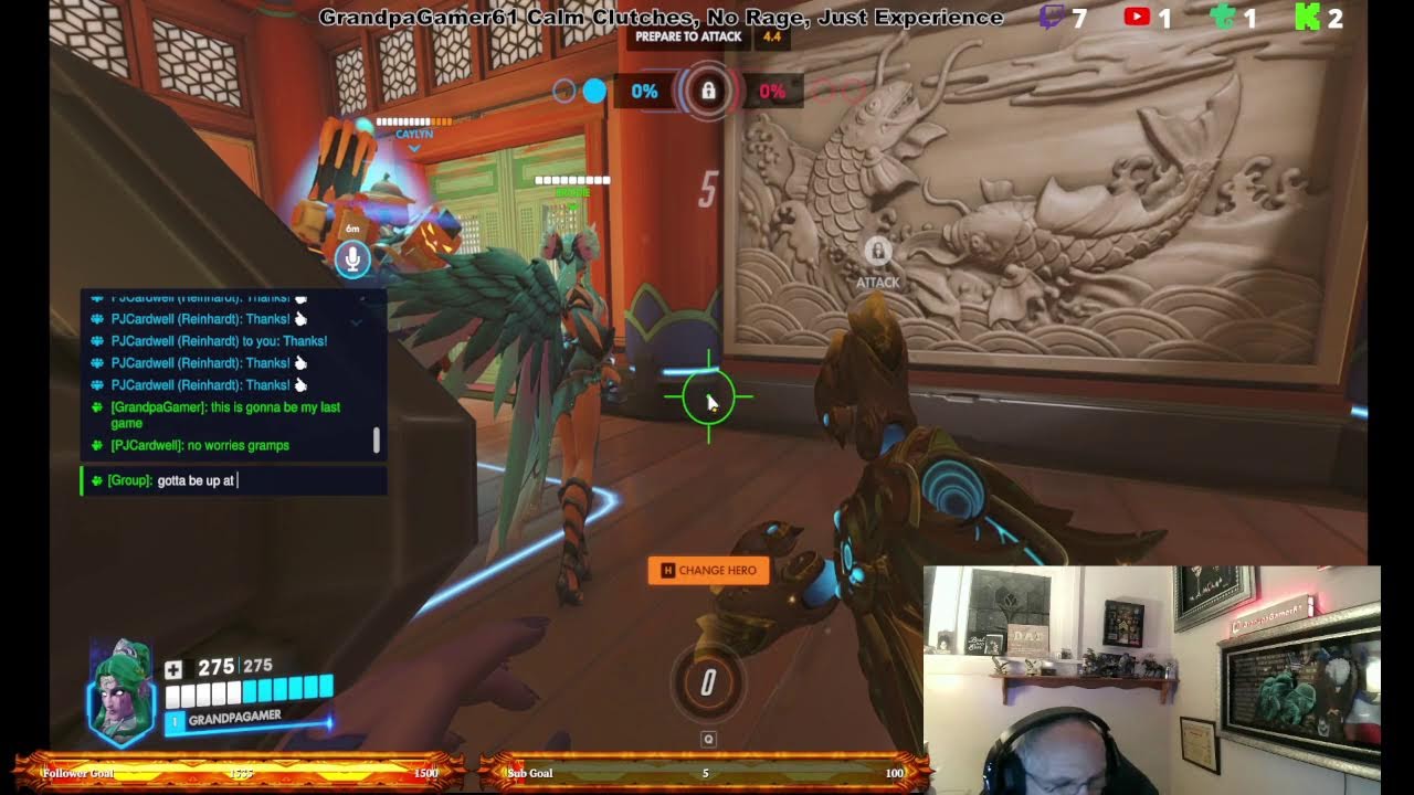 GrandpaGamer61 - Calm Clutches. No Rage. Just Experience !