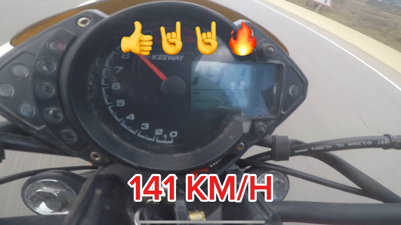 KEEWAY RKS TOP SPEED