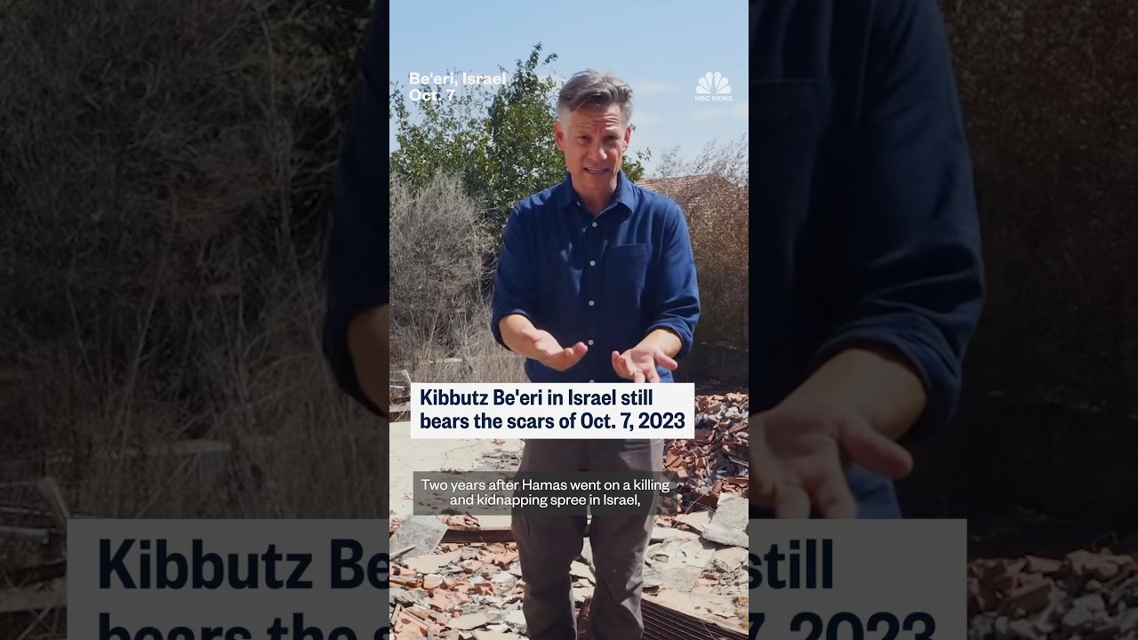 Kibbutz Be'eri in Israel still bears the scars of Oct. 7, 2023