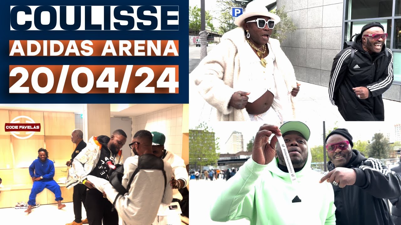 COULISSES AVANT NDULE ADIDAS ARENA