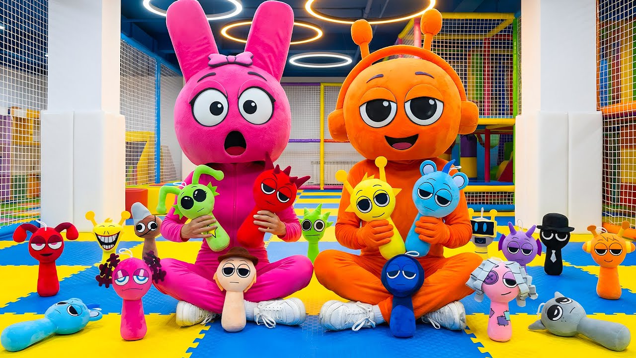 The Sprunki Secret Hidden in the Ball Pit! Pinki & Oren