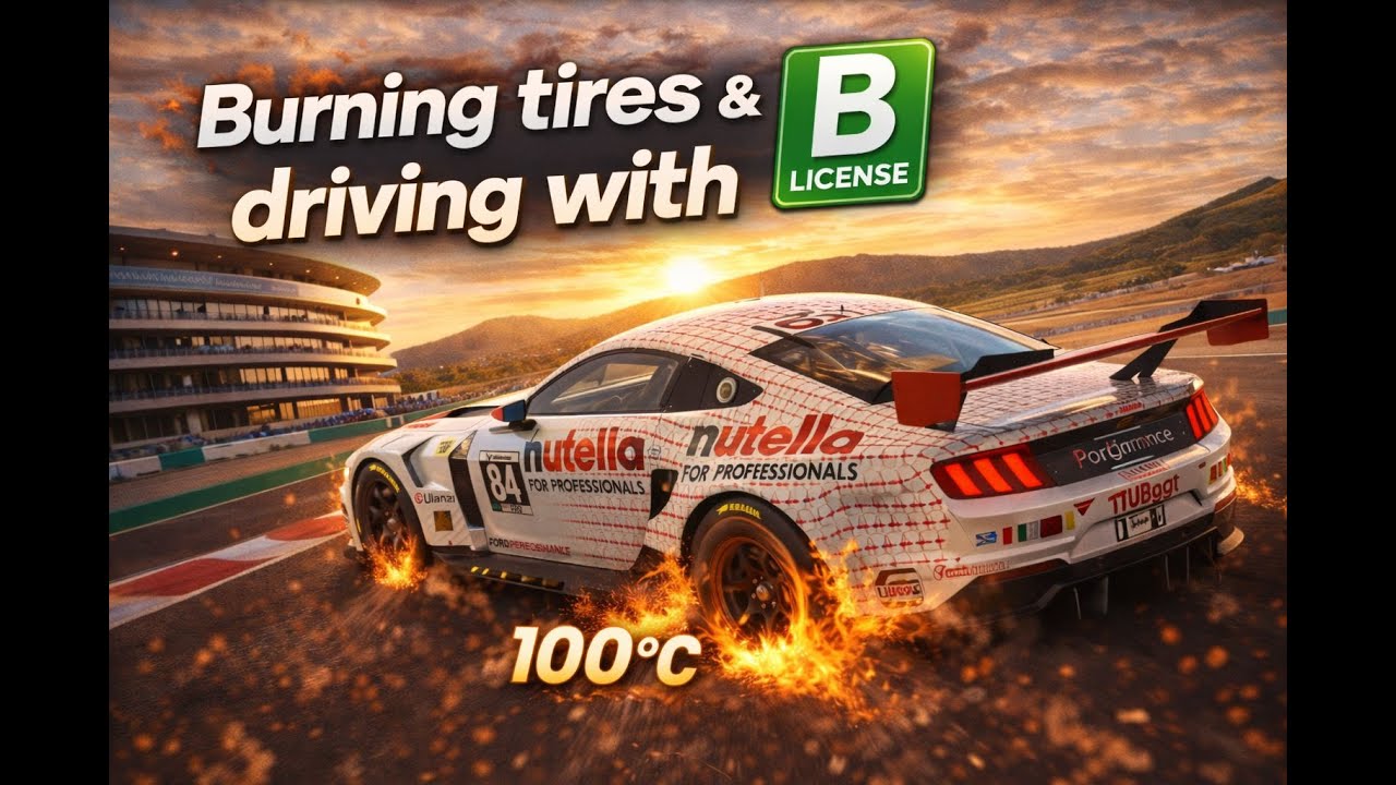 burning tires + B1.5 | !ulanzi iracing