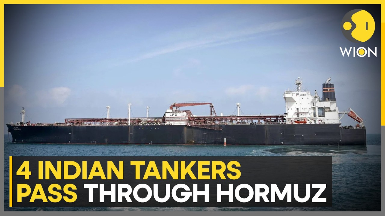 India: 2 Vessels That Passed Hormuz to Reach Ports in Late March | WION
