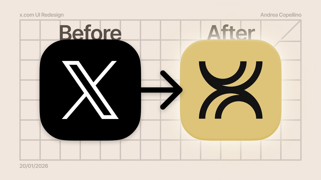 I Redesigned X's UI