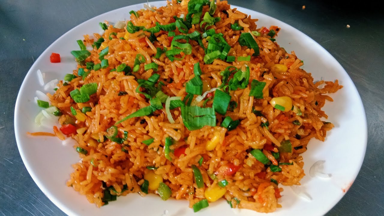 Mexican fried rice ki resipi रेस्टोरेंट स्टाइल जैसा मैक्सिकन फ्राइड राइस बनाने का सबसे आसान तरीका