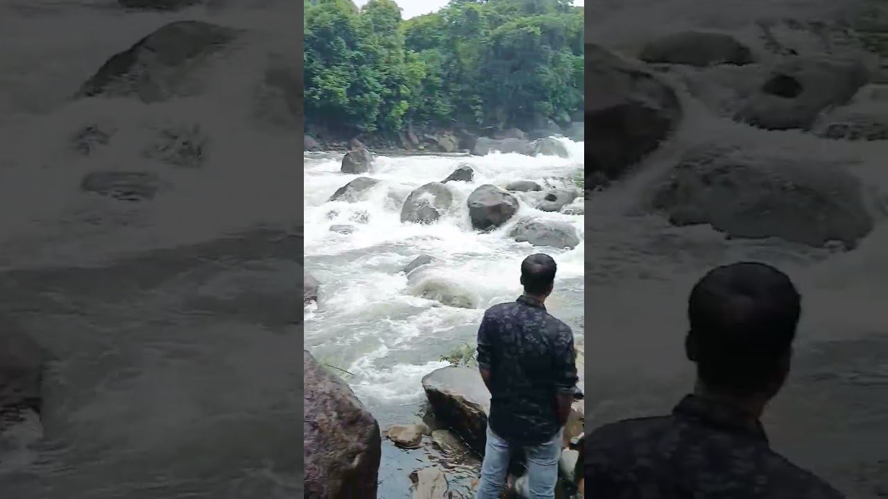anakkampoyil #nature #rain #waterfall  #anakampoyil