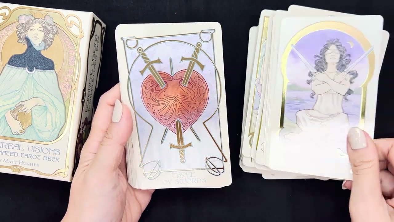 Review bộ bài | Ethereal Visions Illuminated Tarot | Unboxing & flip through