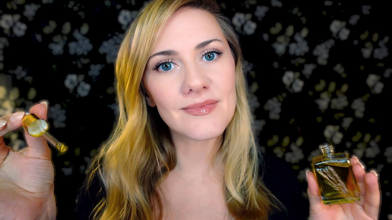 Soothing Oils & Soft Whispers 💧✨ ASMR Application & Massage for Sleep