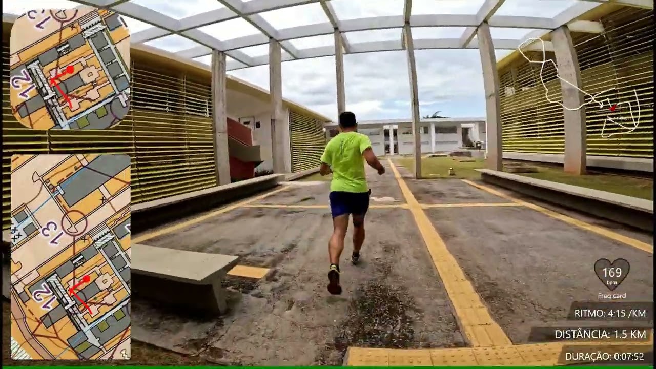 Corrida de Orientação Sprint CamBOS 2023 - Follow-me Headcam Orienteering