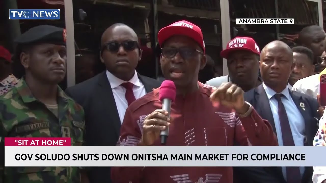 Gov Soludo Shuts Down Onitsha Main Market For Compliance