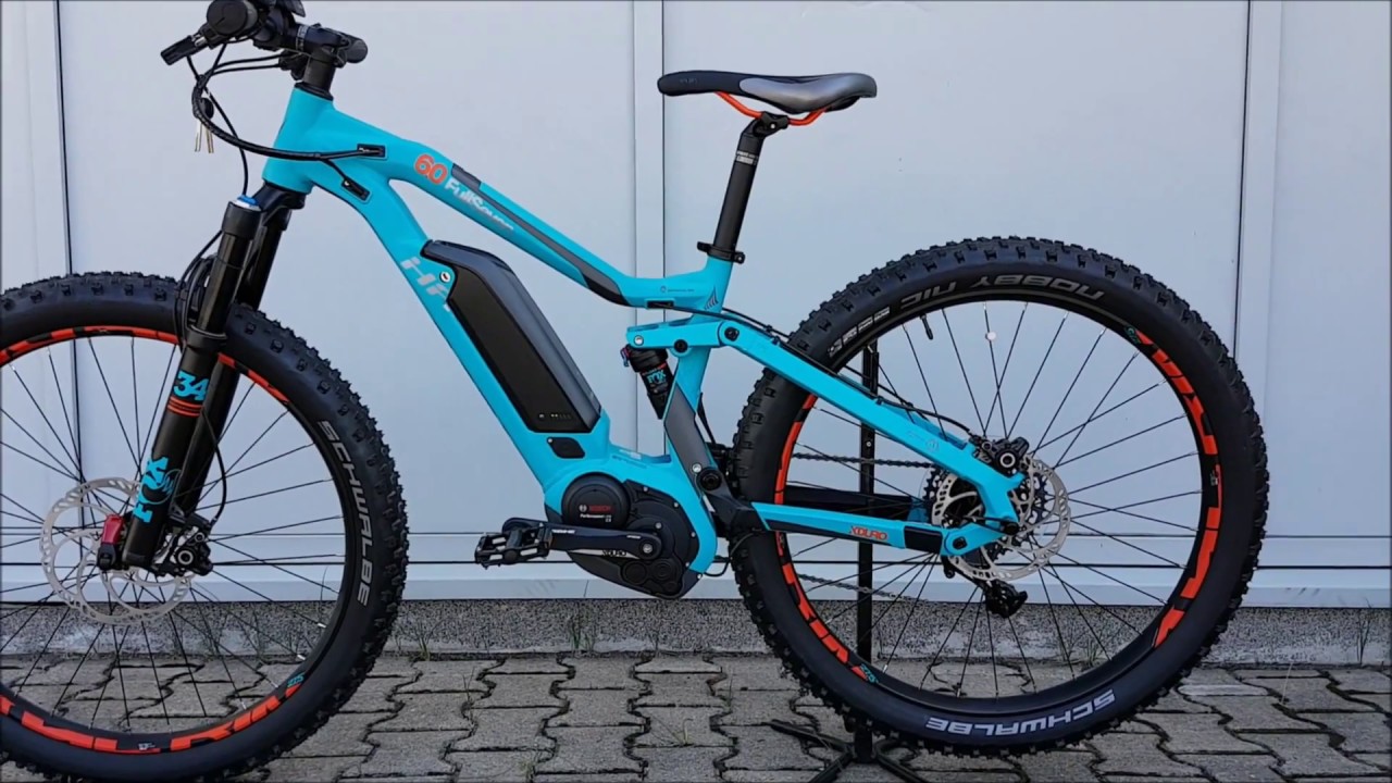 Haibike XDURO FullSeven 6. Bosch Performance CX 75NM Ontube 500Wh SRAM NX Elektro Mountain eBike