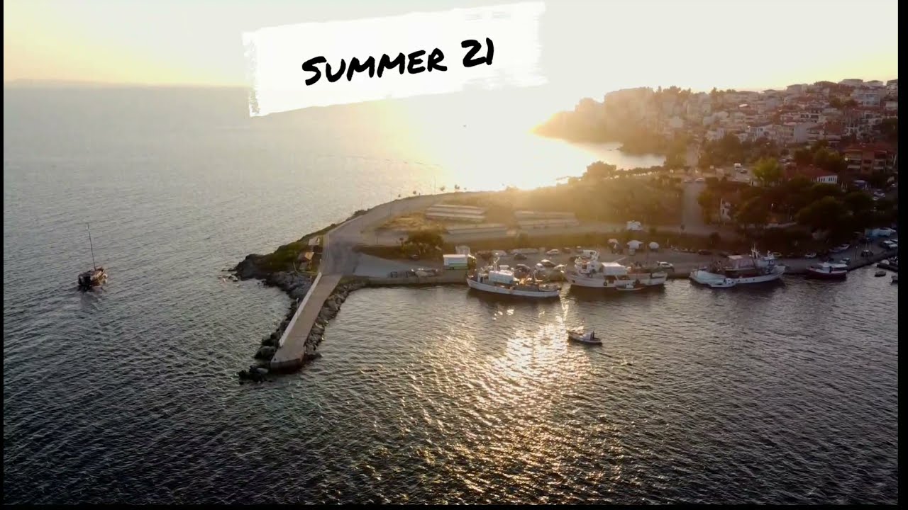 Neos Marmaras Chalkidiki Summer 2021 Drone Footage