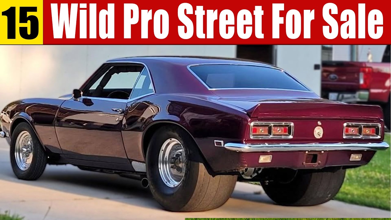 15 Extreme Pro Street Builds for Sale — Street Legal Monsters!