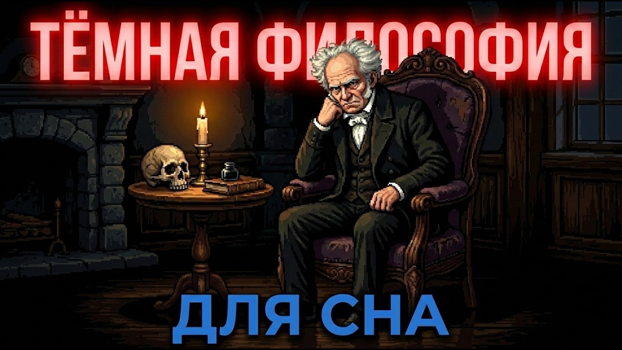 ЛЕКЦИЯ ДЛЯ СНА 🌙 Тёмная философия страдания: Является ли боль неизбежной частью нашей жизни?