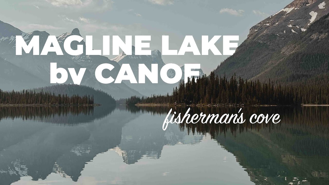 Paddling Maligne Lake to Our Backcountry Camp - Jasper National Park