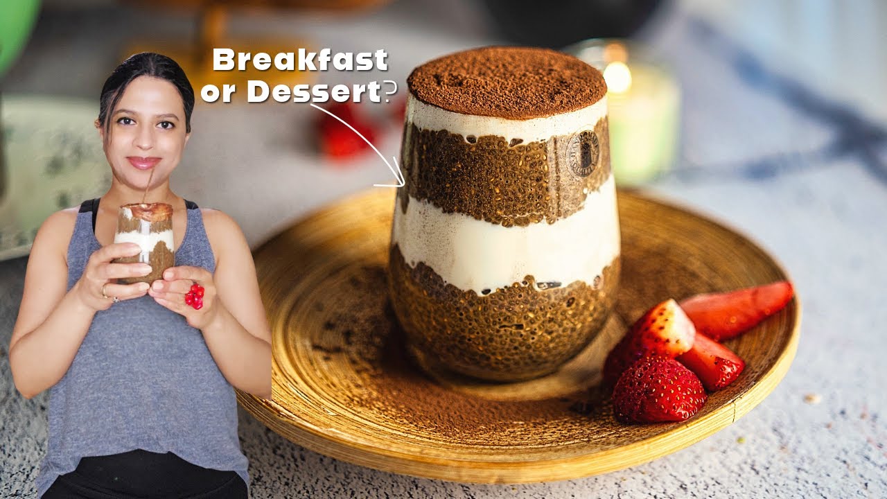 Chia Tiramisu! Tiramisu Chia Pudding - CHIAMISU! Lots of protein! No sugar! Be sure to try it!