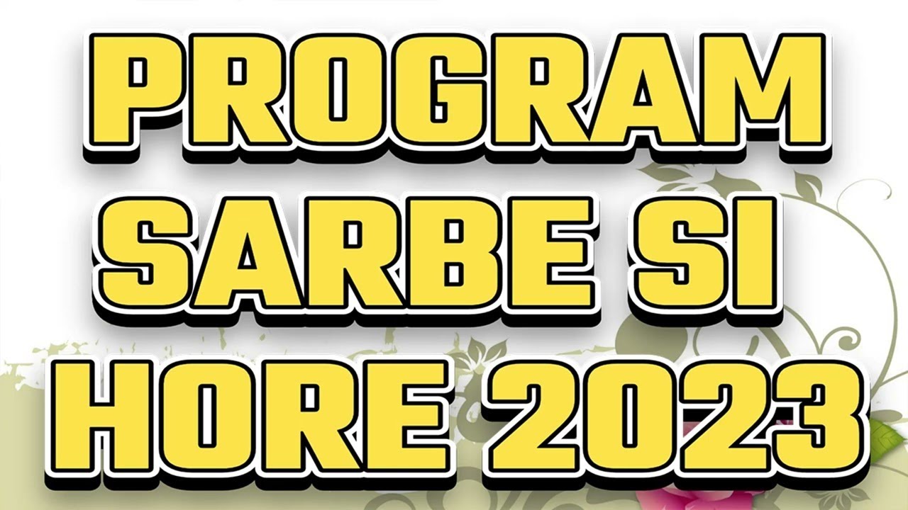 HORE SI SARBE - PROGRAM NOU 2023 muzica de petrecere , sarbe si hore 2023