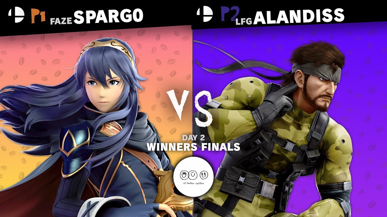 [WF] FAZE|SPARG0 (LUCINA) VS LFG| ALANDISS (SNAKE) DAY 2 SSBU TOURNAMENT BY EL TALLER COFFEE