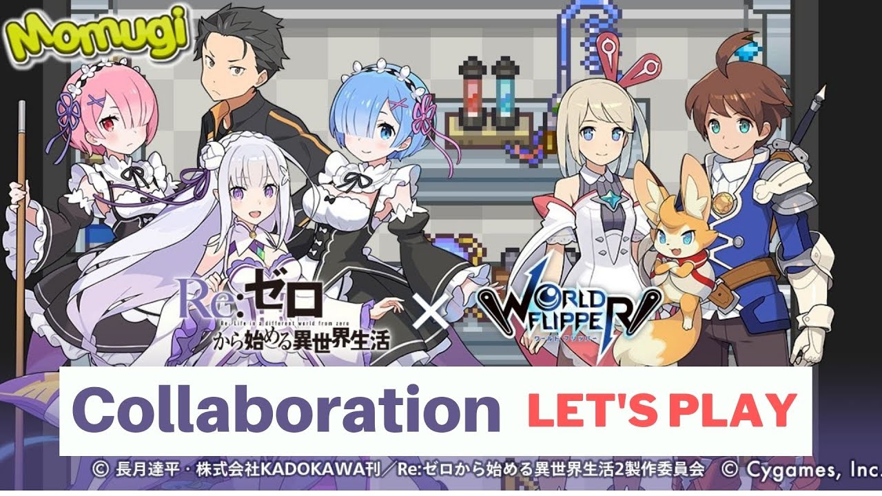 World Flipper (JP) Let's Play: Re:Zero Collaboration is Here!