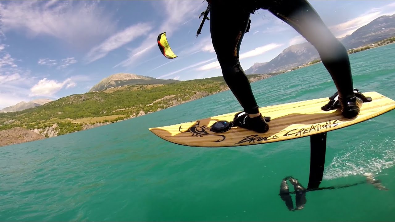 Hydrofoil kitesurfing box wing