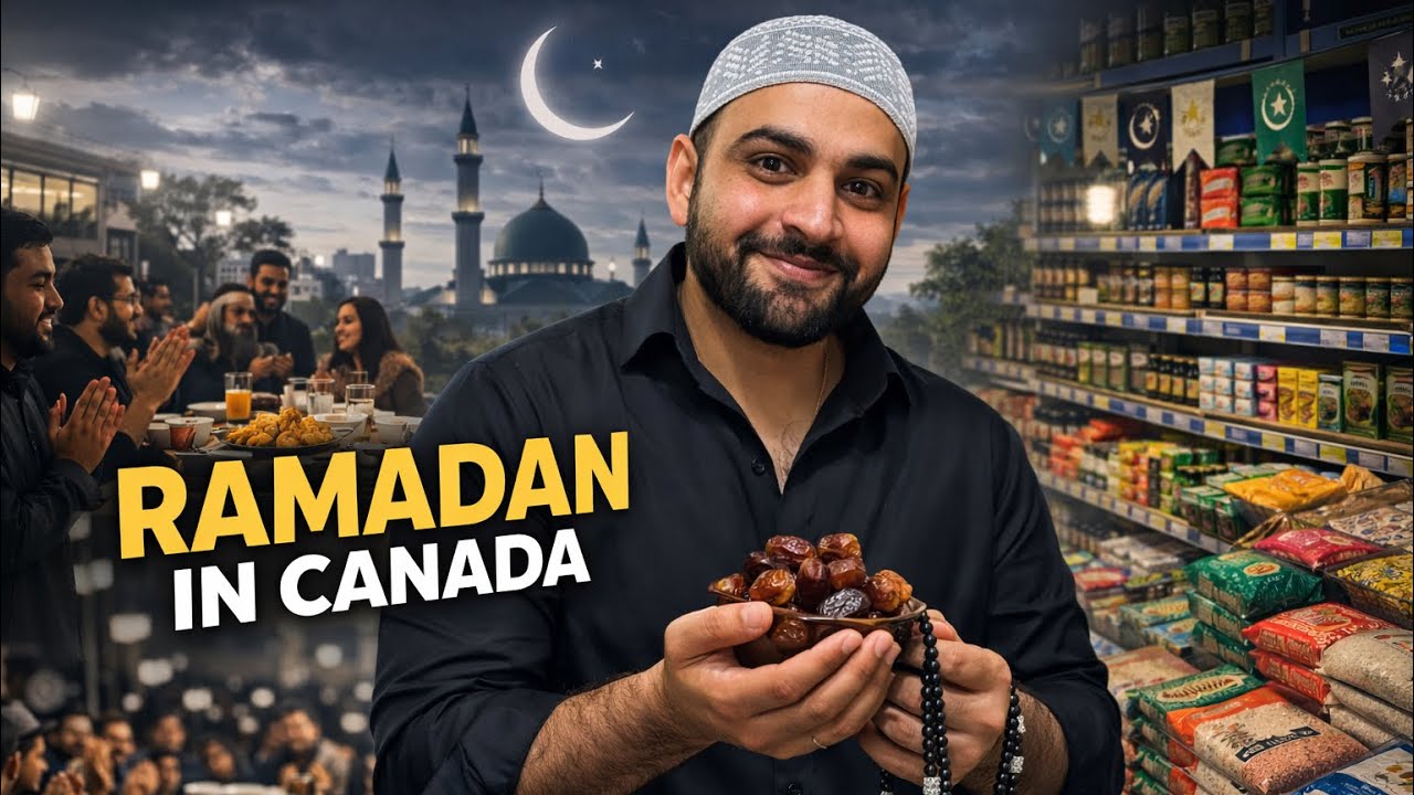 Жизнь в Рамадан в Канаде | Ифтар и поход за продуктами с друзьями из Пакистана