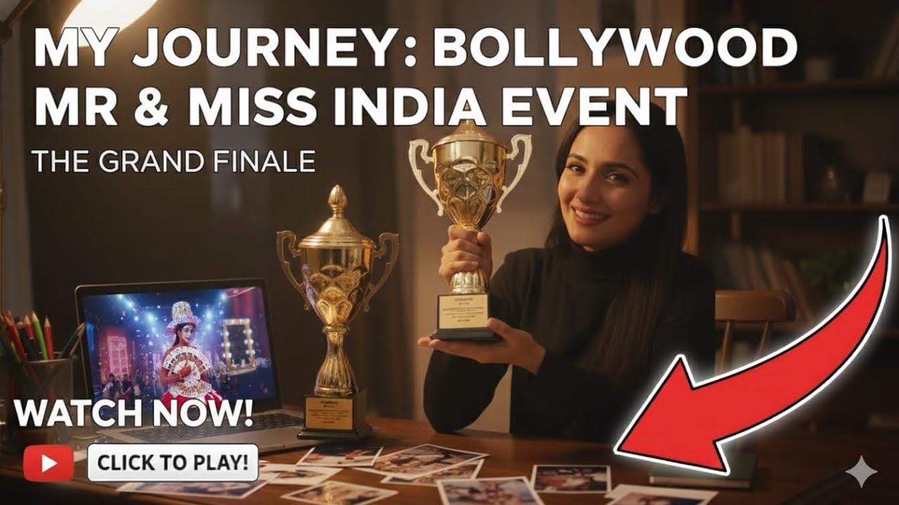 Finale of My Mr & Mrs Bollywood India Journey ✨| Card Theme Fantasy Makeup | Show Spotlight Winner 🏆